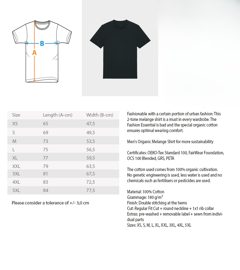 LIEBLINGS-MENSCH HERREN-SHIRT BIO QUALITÄT🌱