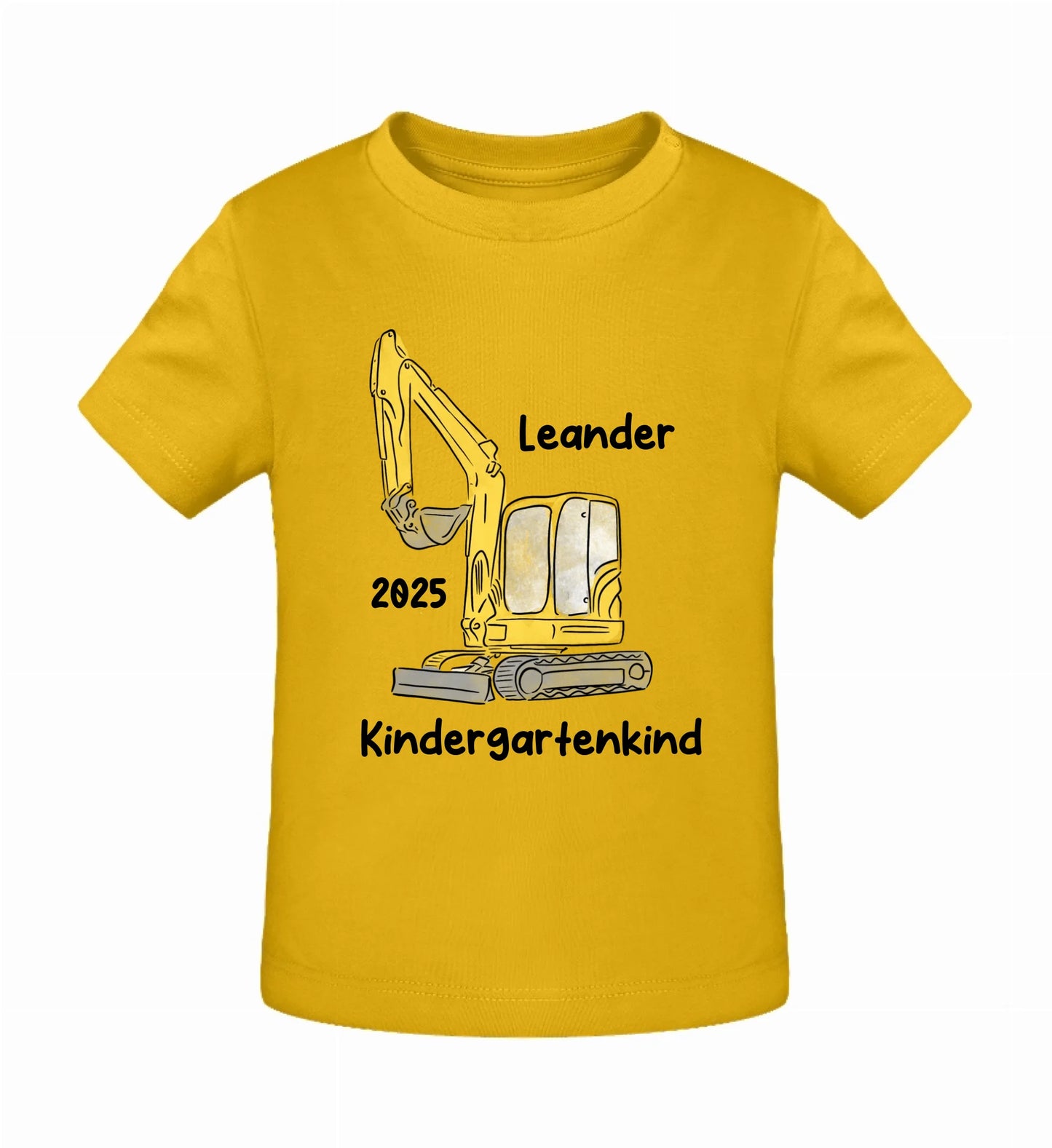 KINDERGARTENKIND BAGGER T-SHIRT KLEINKIND BIO QUALITÄT 🌱