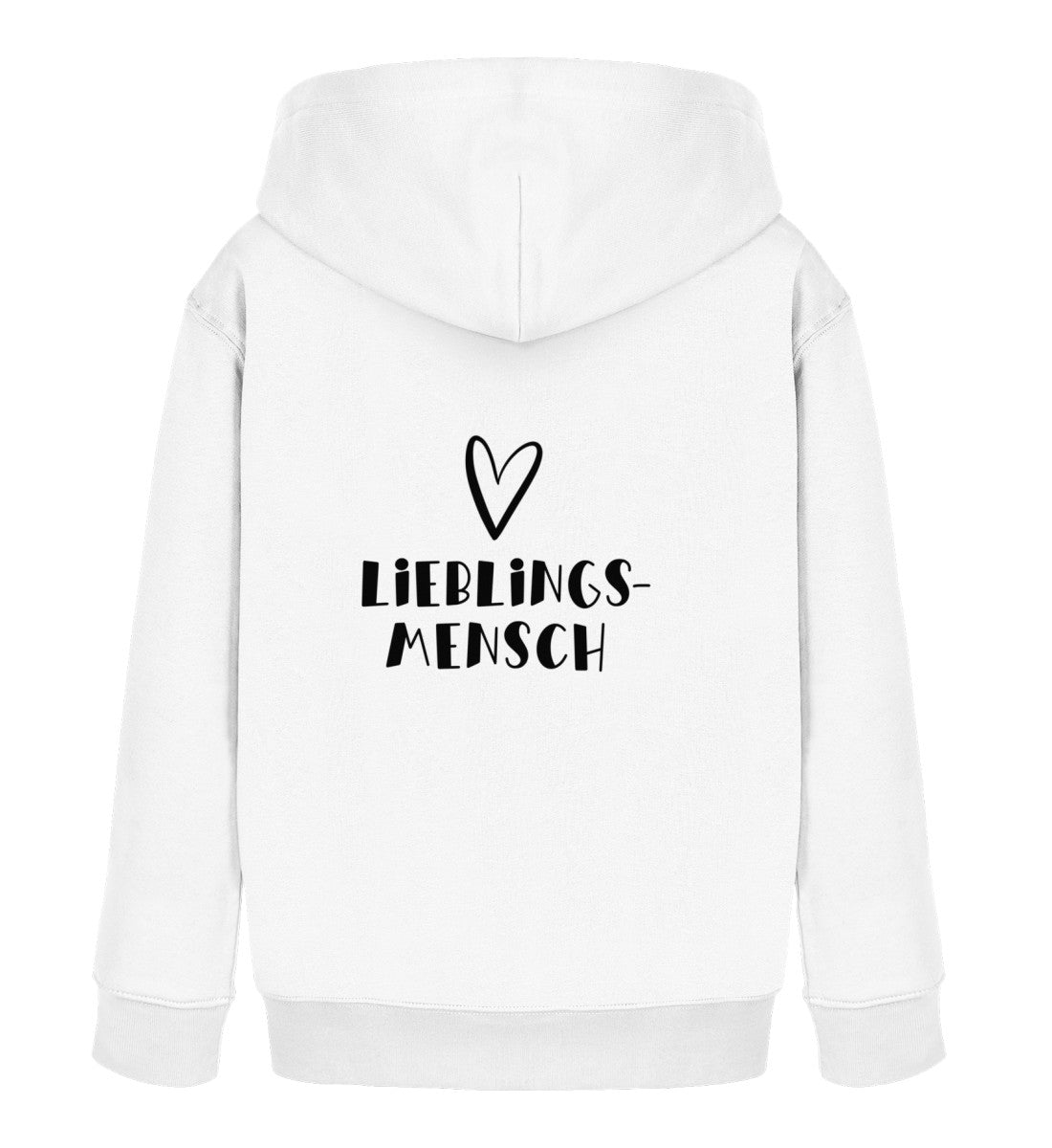 LIEBLINGS-MENSCH KINDER HOODIE BIO QUALITÄT 🌱