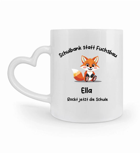 SCHULSTART FUCHS TASSE