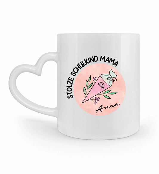 STOLZE SCHULKIND MAMA TASSE IN ROSA