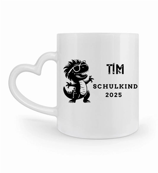 Schulstart Dino Tasse