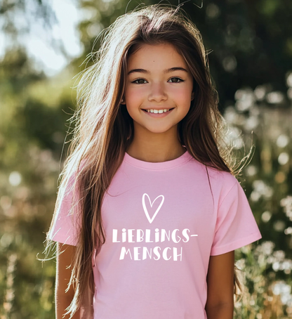 LIEBLINGSMENSCH KINDER T-SHIRT BIO QUALITÄT  🌱