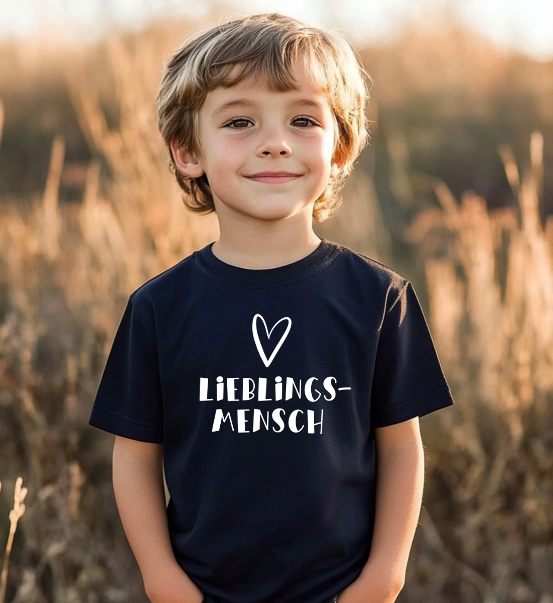 LIEBLINGSMENSCH KINDER T-SHIRT BIO QUALITÄT  🌱