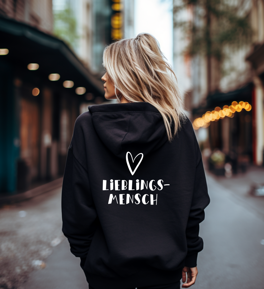 LIEBLINGS-MENSCH BIO UNISEX-HOODIE 🌱