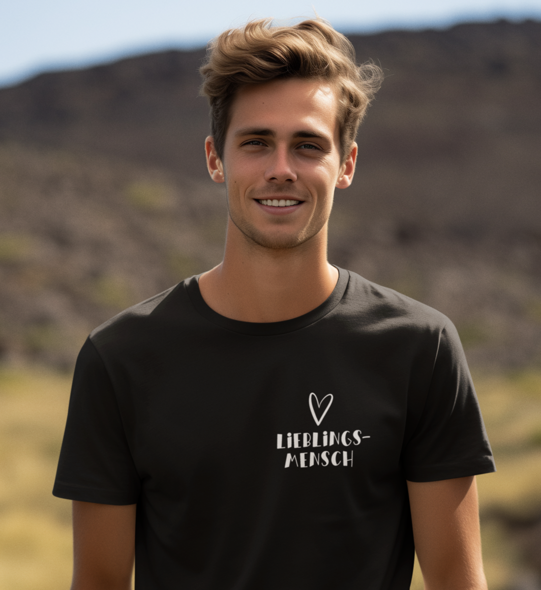 LIEBLINGS-MENSCH HERREN-SHIRT BIO QUALITÄT🌱